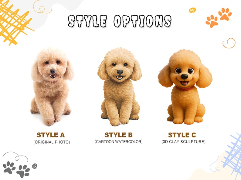 Personalized Pet Portrait Keychain, Fur Memorial, Paw Print Leather Pouch