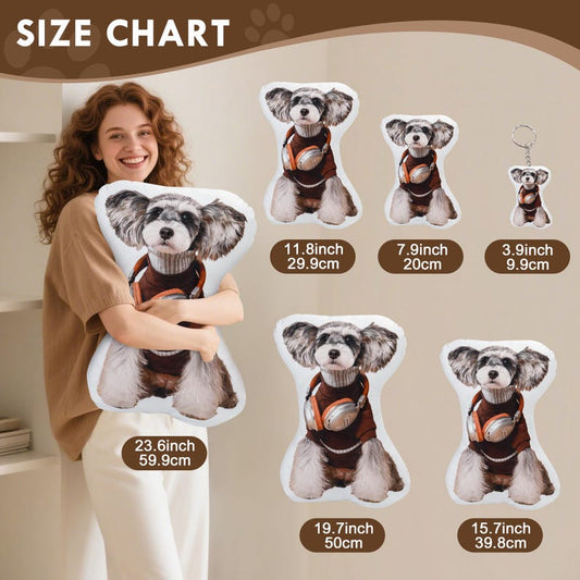 Custom pet pillow,Double Printed Pet Pillow,Personalized Dog/Cat Shaped Throw Pillow,Personalized Pet Shaped Pillow,Pet Memorial, Pet Gift