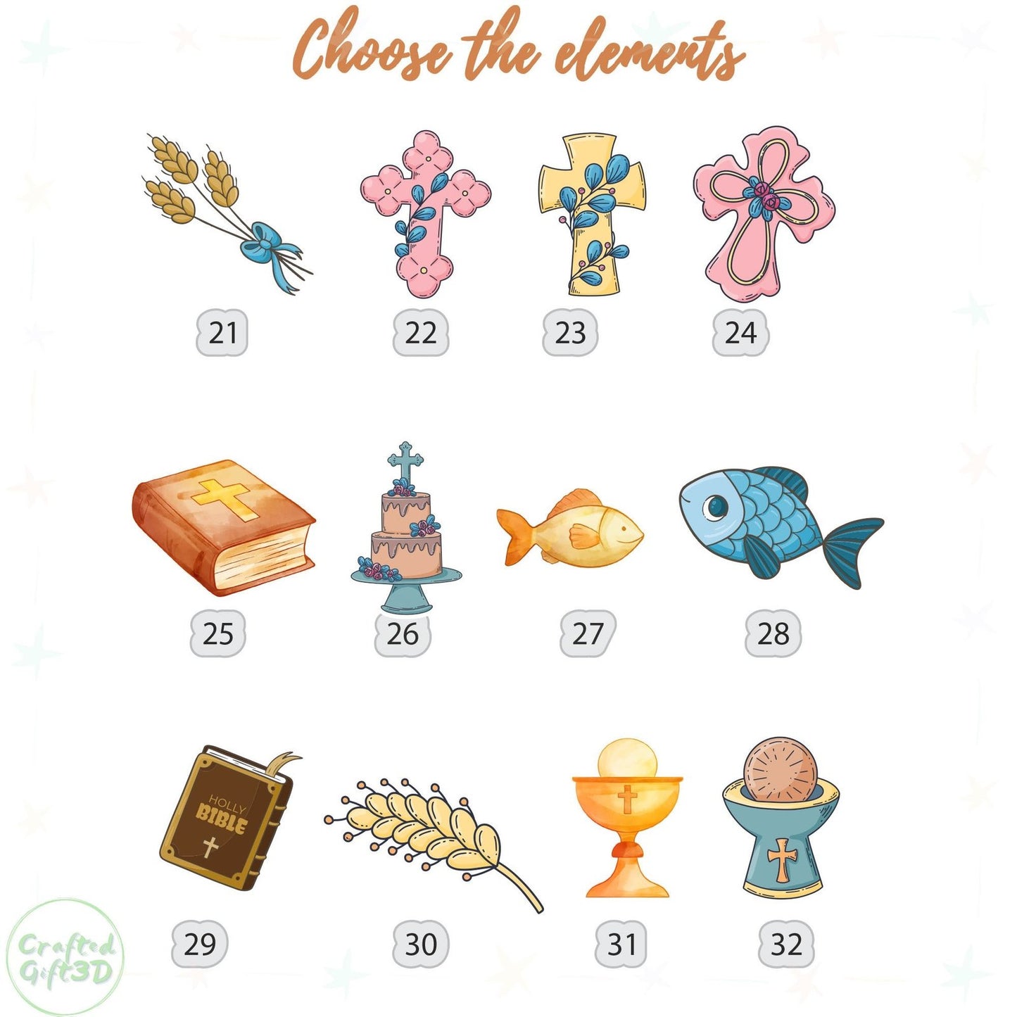 Cross Baptism Gift | Catholic Baby Gift