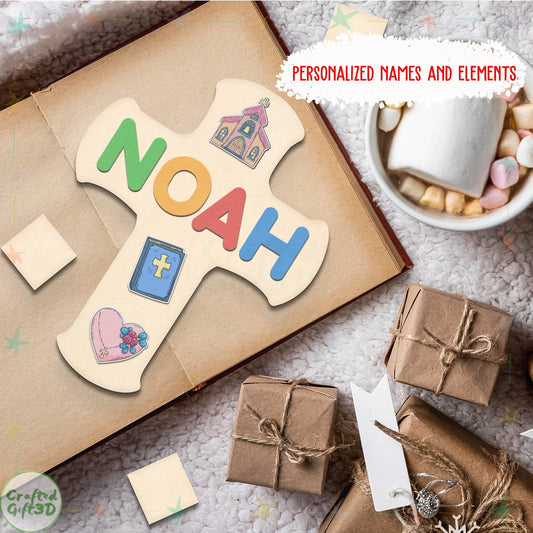 Cross Baptism Gift | Catholic Baby Gift