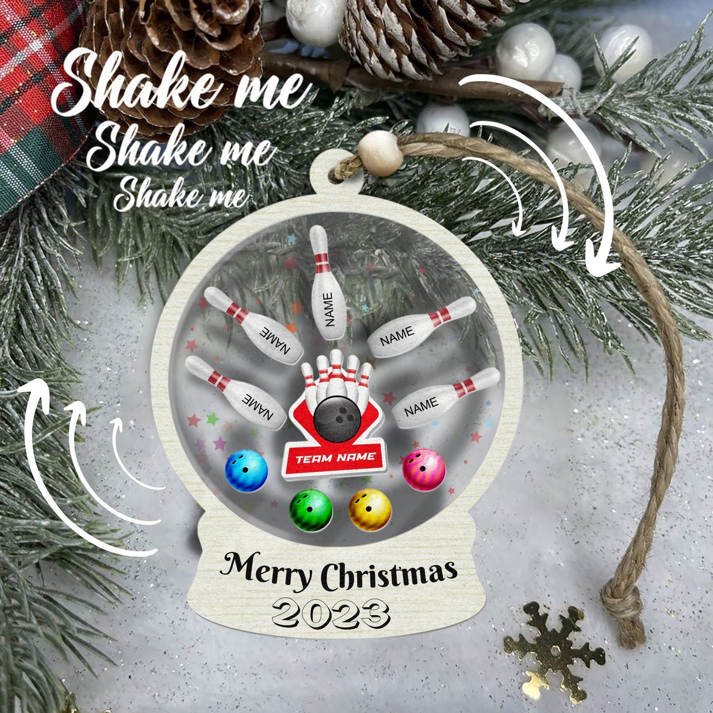 Bowling Team Ornament - Sport Ornament