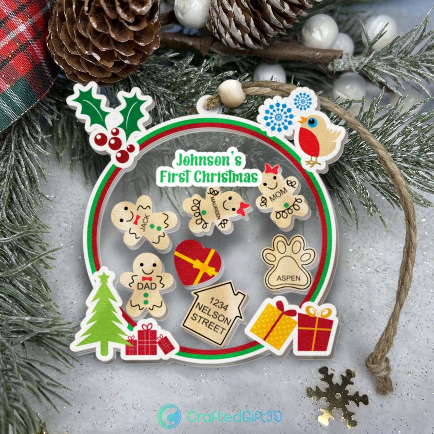 Personalized Christmas Ornaments 2023