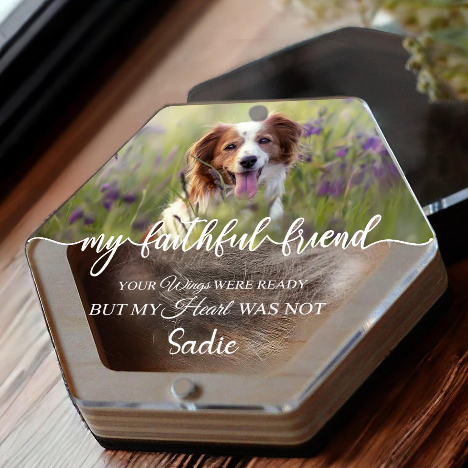 Pet Fur Keepsake Box