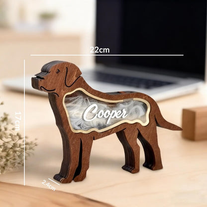 Handmade wooden pet hair storage box, wooden pet hair keepsake box, wooden dog keepsake box, custom pet keepsake box, remember your pet
