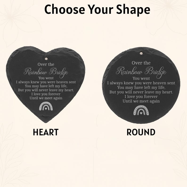 Custom Engraved Pet Memorial Wind Chime with Photo, Personalized Dog or Cat Loss Gift, Heart or Round Stone Sail Tribute Keepsake for Owners