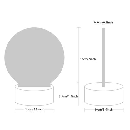 Custom Pet Portrait Night Light, Pet Memorial Gift, Dog Mom Gift, Pet Photo Lamp, Gift For Dog Lover, Dog Loss Gift, Sympathy Gift