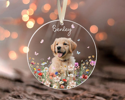 Custom Pet Portrait Night Light, Pet Memorial Gift, Dog Mom Gift, Pet Photo Lamp, Gift For Dog Lover, Dog Loss Gift, Sympathy Gift