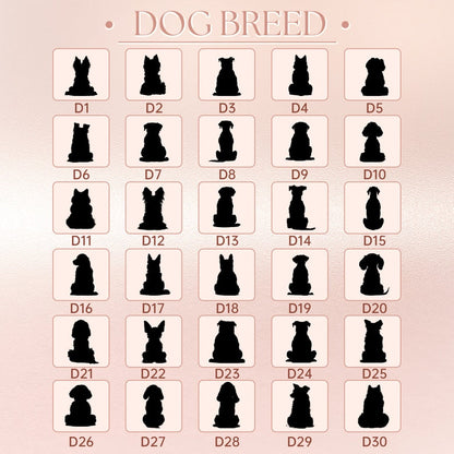 Personalized Dog Remembrance Gift Night Light, Custom Loss of Dog Sympathy Plaque, Pet Memorial LED Lamp Gift, Cat Dog Lovers Pet Ornament