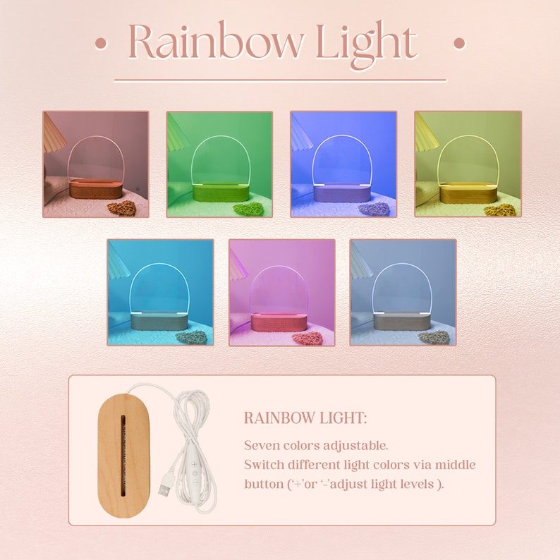 Personalized Dog Remembrance Gift Night Light, Custom Loss of Dog Sympathy Plaque, Pet Memorial LED Lamp Gift, Cat Dog Lovers Pet Ornament