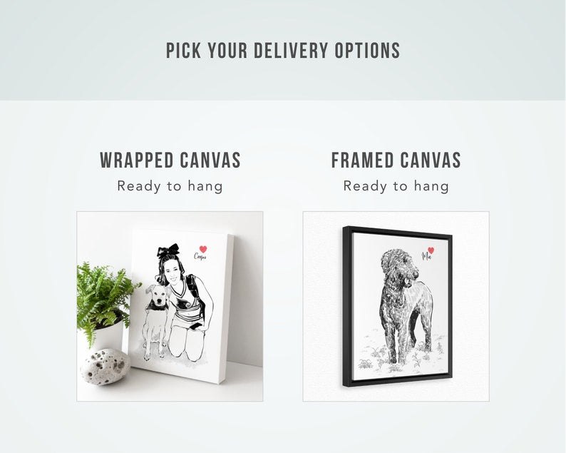 Custom pet canvas, pet portrait canvas, cat canvas, pet painting canvas, dog portrait canvas, dog painting, dog memorial, pet memorial gift