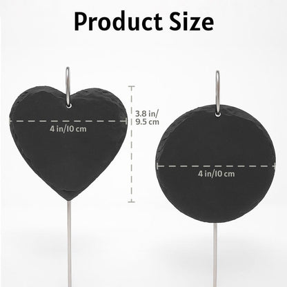 Custom Engraved Pet Loss Memorial Stone, Personalized Garden Hanging Plaque, Outdoor Tribute for Dog or Cat, Remembrance Gift for Owners