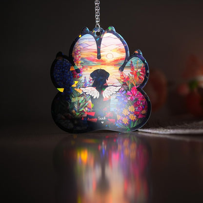 Custom Dog Memorial Hologram Ornament, Pet Memorial Gift, Dog Loss Gift, Pet Loss Sympathy Gift, Loss Of Pet Gift, Dog Lover Gift