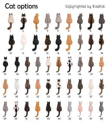 Custom Cats Memorial Hologram Ornament, Cat Loss Gift, Pet Memorial Ornament, Cat Lover Gift, Loss Of Pet Gift, Pet Remembrance Gift