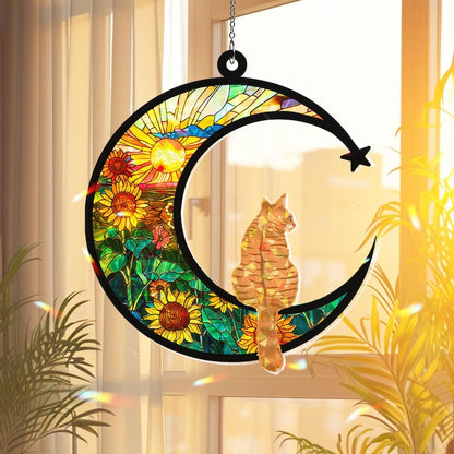 Custom Cats Memorial Hologram Ornament, Cat Loss Gift, Pet Memorial Ornament, Cat Lover Gift, Loss Of Pet Gift, Pet Remembrance Gift