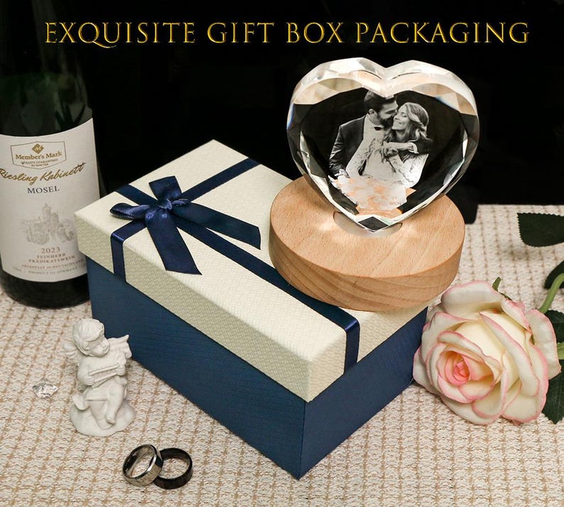 Personalized Custom 3D Crystal Pet Memorial Photo Engraved Night Light,Pet Memorial Gift Night Light,Gifts in Memory of a Deceased Animal