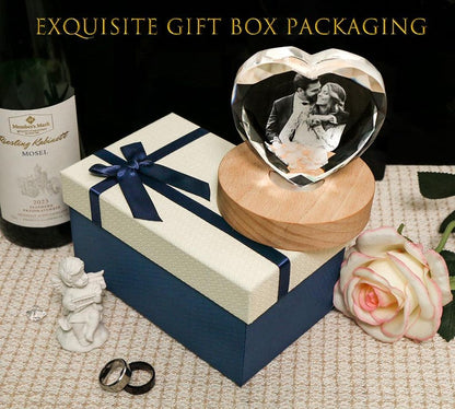 Personalized Custom 3D Crystal Pet Memorial Photo Engraved Night Light,Pet Memorial Gift Night Light,Gifts in Memory of a Deceased Animal