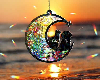 Custom Pet Memorial Hologram Ornament, Dog Memorial Gift, Pet Loss Sympathy Gift, Cat Lover Gift, Pet Remembrance Gift, Loss Of Pet Gift