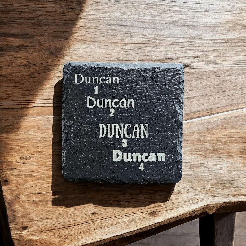 Personalized Pet Memorial Stone – Custom Dog, Cat, or Pet Headstone, Laser Engraved Slate Plaque for Garden or Grave, Custom Keepsake Gift