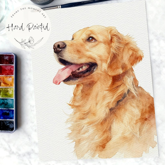 Custom Watercolor Pet Portrait, Hand-Painted Pet Portrait, Dog Portraits from Photos, Cat Portraits, Custom Pet Memorial Art, Pet Loss Gift