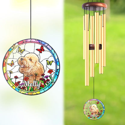 Custom Pet Wind Chime – Personalized Memorial Gift