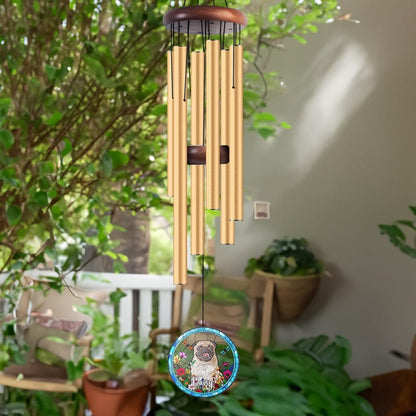 Custom Pet Wind Chime – Personalized Memorial Gift
