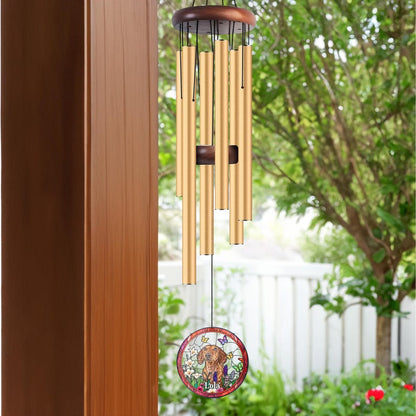 Custom Pet Wind Chime – Personalized Memorial Gift