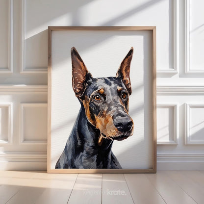 Custom Watercolor Multiple Pet Portrait from Photo | Personalized Dog or Cat Portraits Last Minute Printable Christmas Gift Pet Memorial Art