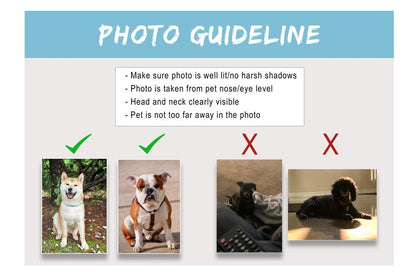 Custom Pet Portrait: Watercolor Dog, Cat, and Animal Art from Photo