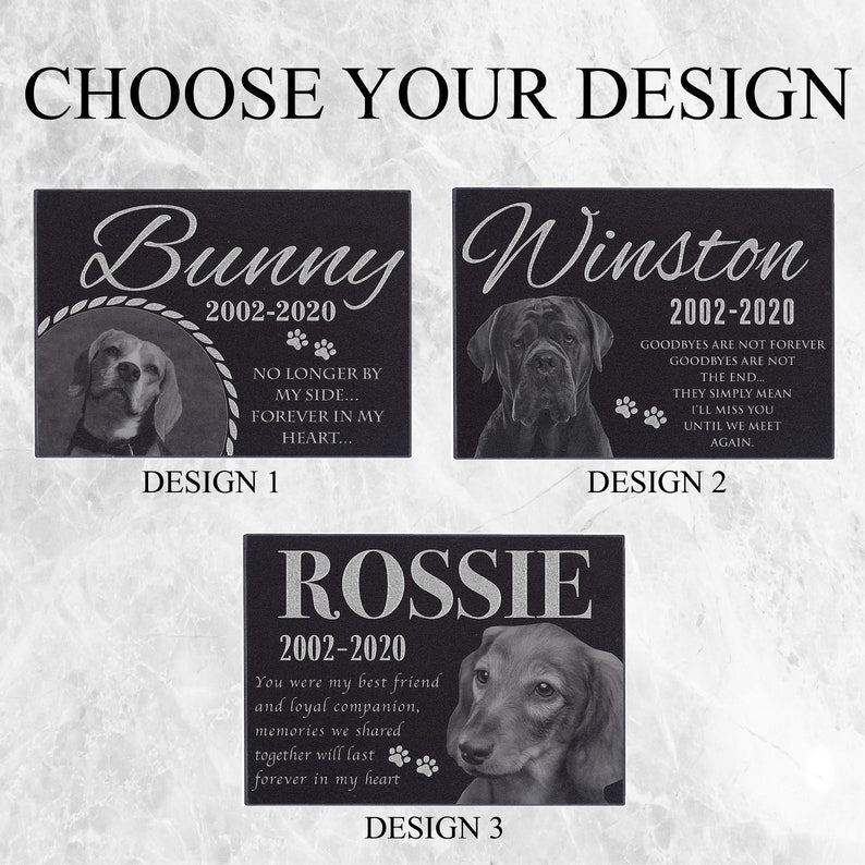 Pet Memorial Stone, Dog Memorial Stone, Personalized Pet Memorial Gift, Dog Memorial Gift, Pet Headstone, Pet Grave Stone, Pet Grave Marker