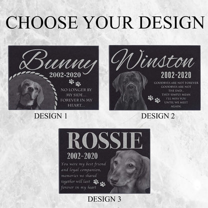Pet Memorial Stone, Dog Memorial Stone, Personalized Pet Memorial Gift, Dog Memorial Gift, Pet Headstone, Pet Grave Stone, Pet Grave Marker