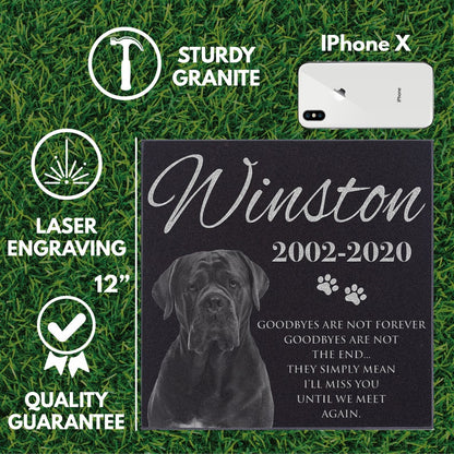 Pet Memorial Stone, Dog Memorial Stone, Personalized Pet Memorial Gift, Dog Memorial Gift, Pet Headstone, Pet Grave Stone, Pet Grave Marker