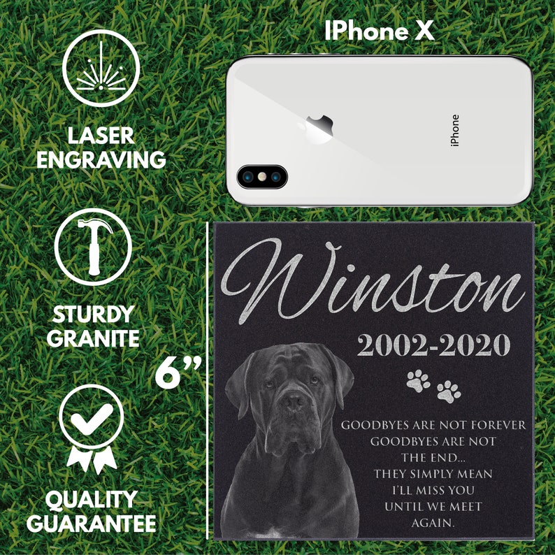 Pet Memorial Stone, Dog Memorial Stone, Personalized Pet Memorial Gift, Dog Memorial Gift, Pet Headstone, Pet Grave Stone, Pet Grave Marker