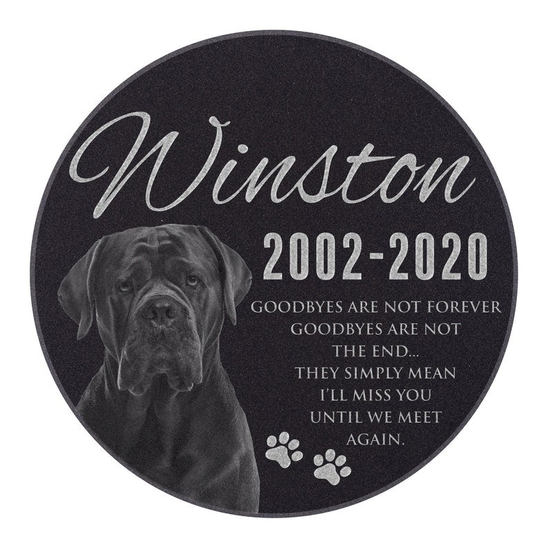 Pet Memorial Stone, Dog Memorial Stone, Personalized Pet Memorial Gift, Dog Memorial Gift, Pet Headstone, Pet Grave Stone, Pet Grave Marker