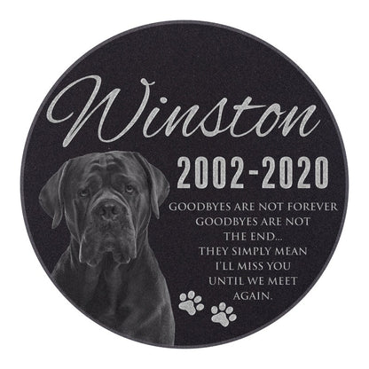 Pet Memorial Stone, Dog Memorial Stone, Personalized Pet Memorial Gift, Dog Memorial Gift, Pet Headstone, Pet Grave Stone, Pet Grave Marker
