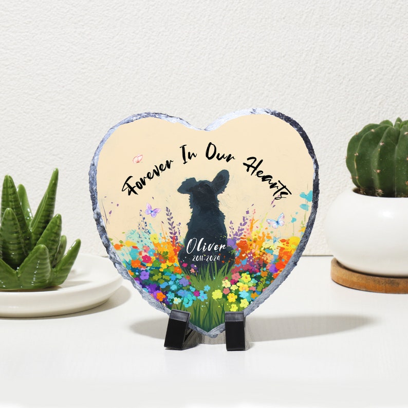 Pet Memorial Stone, Personalized Pet Memorial Gift, Garden Memorial Stone, Pet Grave Marker, Pet Loss Gift, Dog Memorial Stone, Garden Stone