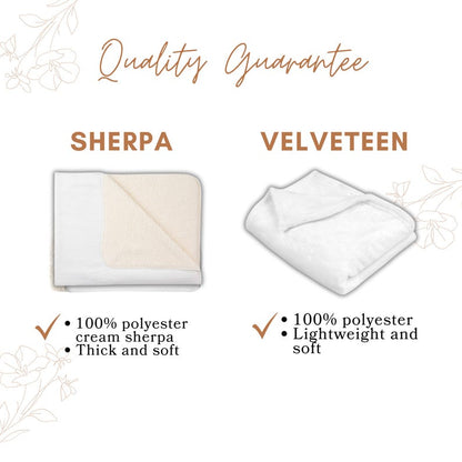 Custom Pet Photo Blanket With Name, Personalized Dog Cat Blanket, Pet Memorial Gift, Dog Dad Gift, Custom Picture Blanket For Pet Lovers