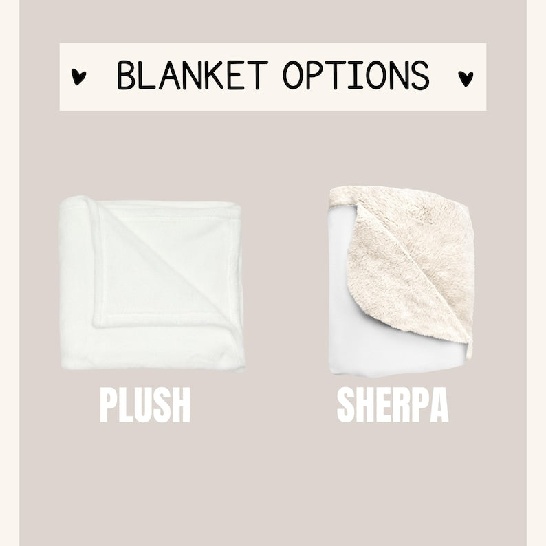 Custom Pet Photo Blanket, Personalized Dog Picture Throw, Pet Memorial Gift With Name, Dog Lover Keepsake Gift, Cat Photo Collage Blanket