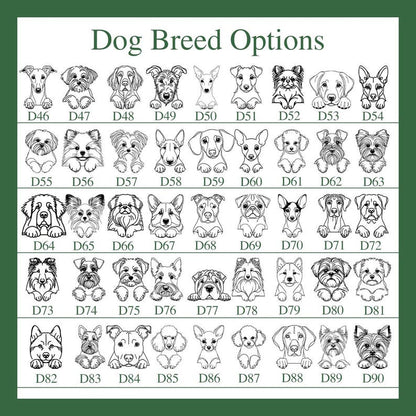 Custom Metal Breed Dog Memorial Stake, Custom Dog Monument, Dog Remembrance Stake, Custom Name Metal, Pet Grave Marker for dog, Pet Metal