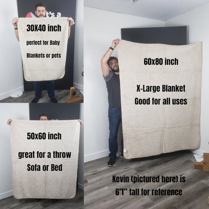 Create Your Own Customized Pet Photo Blanket - Personalized Pet Gifts - Cherished Family Moments, Perfect Christmas Gift - Pet Memorial Gift