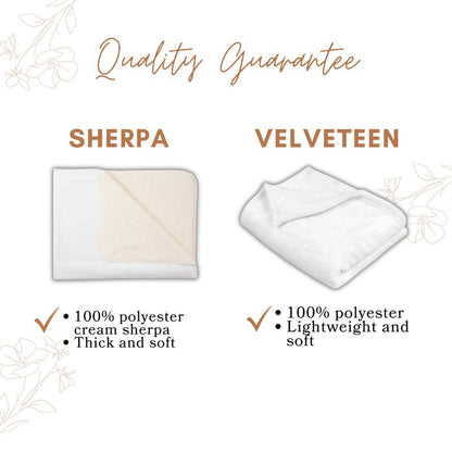 Custom Pet Photo Blanket With Names, Personalized Dog Cat Portrait Blanket, Pet Lover Gift, Fleece Pet Memorial Gift For Dog Cat Owner