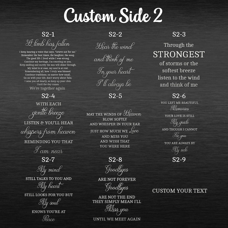 Handcrafted Pet Memorial Wind Chime – Personalized Engraving