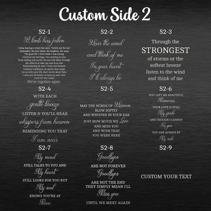 Handcrafted Pet Memorial Wind Chime – Personalized Engraving