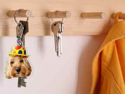 Custom Pet Keychain, Dog Keychain, Cat Keychain, Personalized Pet Photo Keychain, Pet Loss Gift, Dog Mom Gift Pet Lover Gift Christmas Gifts