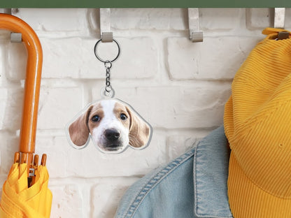 Custom Pet Keychain, Dog Keychain, Cat Keychain, Personalized Pet Photo Keychain, Pet Loss Gift, Dog Mom Gift Pet Lover Gift Christmas Gifts