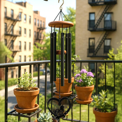 Personalized Pet Memorial Wind Chime – Custom Dog or Cat Tribute