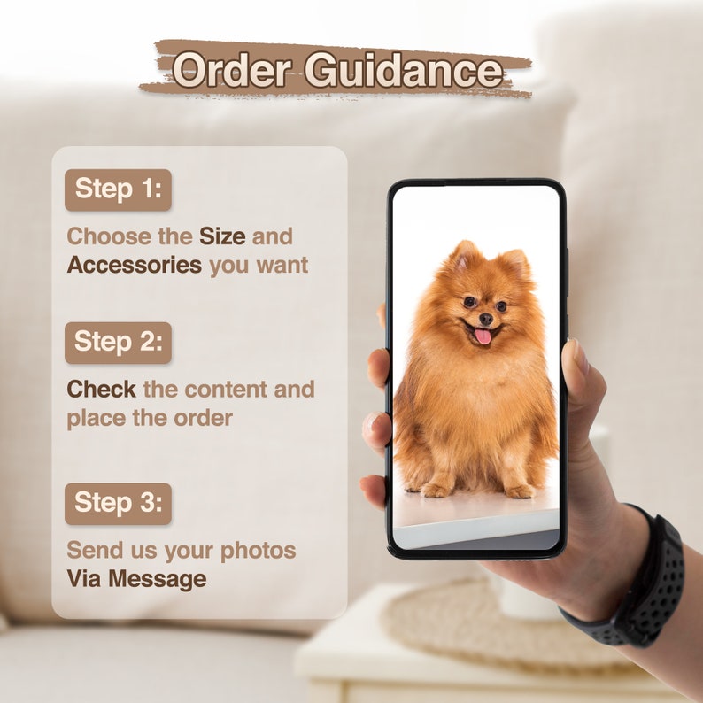 Custom Pet Pillow from Photo 3D Shaped- Personalize Dog Gifts Cat Gifts Christmas Gift - Double Printed Cotton Dog Pillows