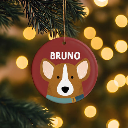 Personalized Pet Ornament – Custom Dog & Cat Ornament, Memorial Keepsake, Personalized Holiday Decoration