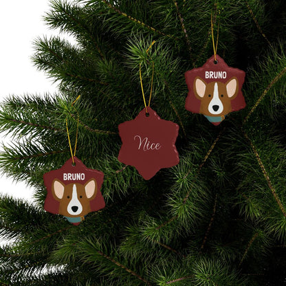 Personalized Pet Ornament – Custom Dog & Cat Ornament, Memorial Keepsake, Personalized Holiday Decoration
