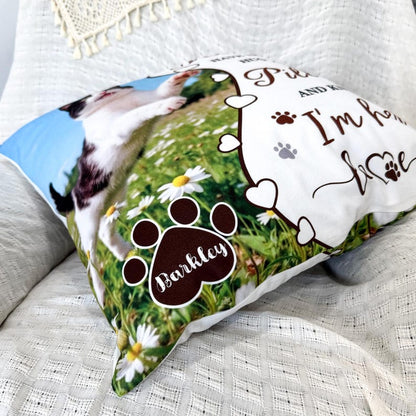 Custom Pet Memorial Pillow, Pet Loss Gift with Photo, Dog Cat Memorial Cushion, Sympathy Gift for Pet Lover, Personalized Pet Remembrance