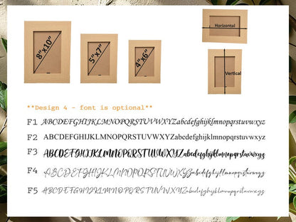 Personalized Pet Memorial Photo Frame: Engraved Oak & Cherrywood